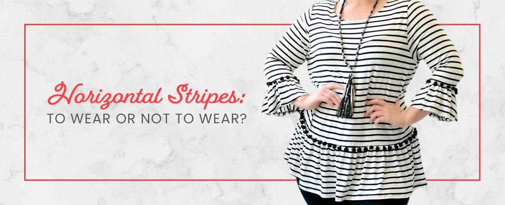Horizontal Stripes Trumpet Sleeve Cardigan - Women - Ready-to-Wear