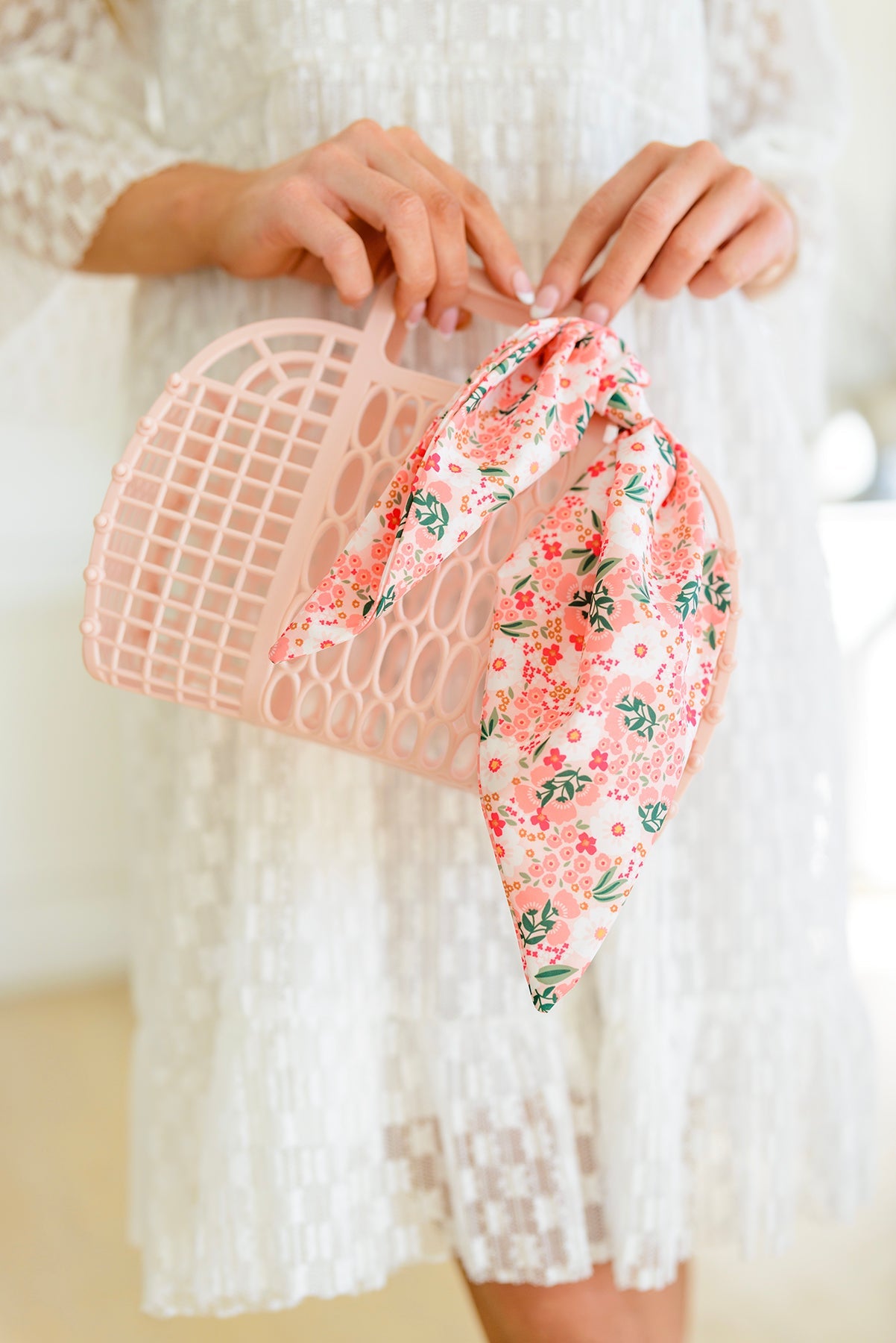 Casually Jelly Tote Bag - Blush