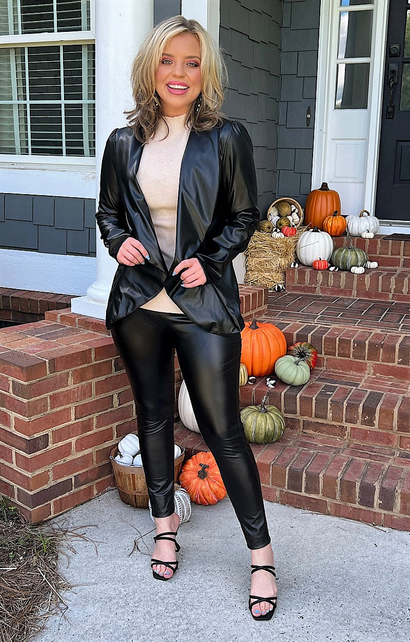 Nordstroms bestselling faux leather leggings from Spanx are magic pants